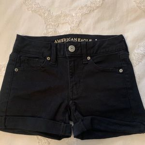 American Eagle Black shorts